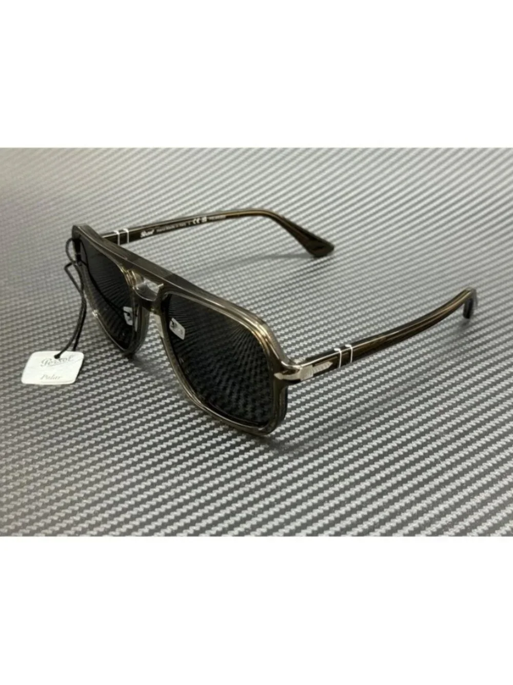 New Persol Men Smoke Sunglasses 58-19-145